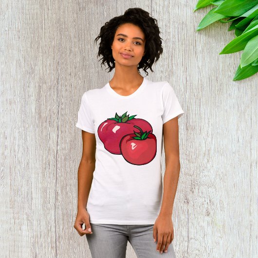 Twee roodtomaten, vrouwen T-shirt