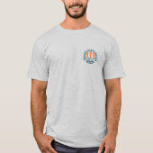 Twee rotsen op de plek Surf strand T-shirt (Voorkant)
