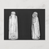 Twee rouwenden briefkaart (Voorkant)