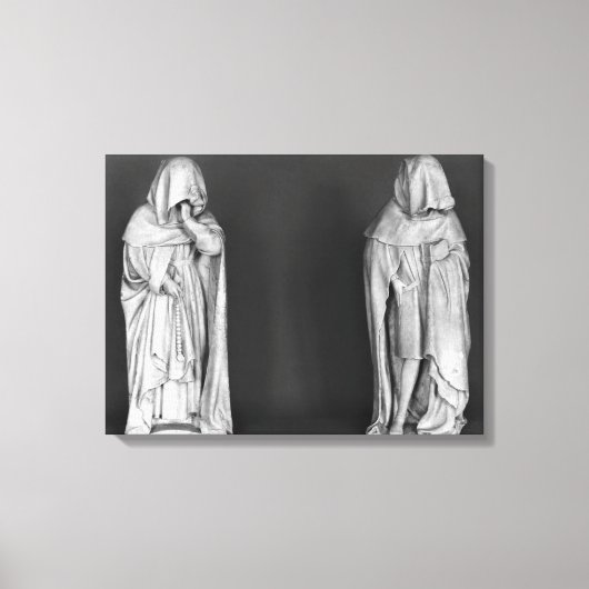 Twee rouwenden canvas afdruk (Voorkant)