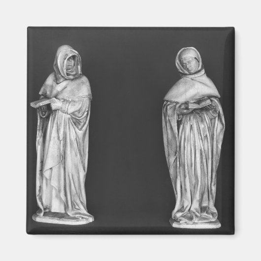 Twee rouwenden magneet (Voorkant)