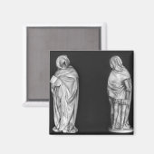 Twee rouwenden magneet (Voorkant / Achterkant)