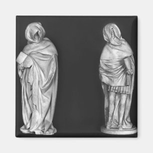 Twee rouwenden magneet