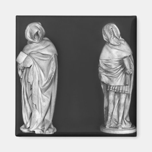 Twee rouwenden magneet (Voorkant)