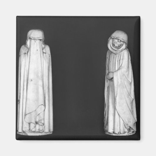 Twee rouwenden magneet (Voorkant)