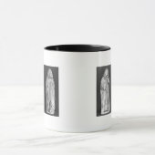 Twee rouwenden mok (Midden)