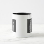 Twee rouwenden mok (Midden)