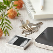 Twee rouwenden sleutelhanger (Zijkant)