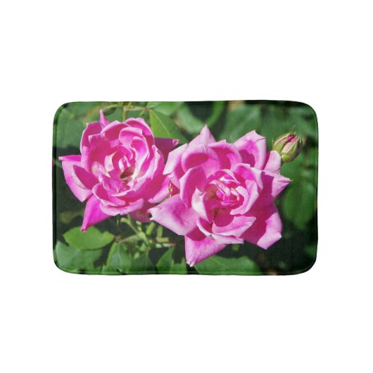 Twee roze badmat (Voorkant)