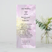 Twee Roze Clematis Programmakaart (Staand voorkant)