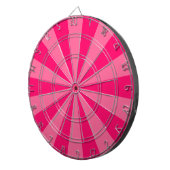Twee Roze Dartbord (Voorkant Rechts)