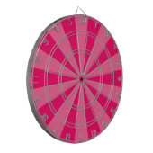 Twee Roze Dartbord (Voorkant Links)