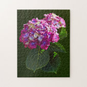 Twee roze hydrangea legpuzzel (Verticaal)
