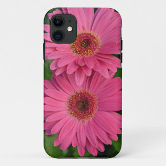 Twee roze kiezelbloemen Case-Mate iPhone case