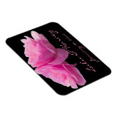 Twee Roze Rozen Persoonlijke Huwelijk Magneet (Rechterzijde)