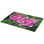 Twee roze snijplanken (Hoek)