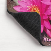 Twee roze waterlelies muismat (Hoek)