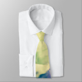 Twee rozen achter een glas stropdas (Gebonden)