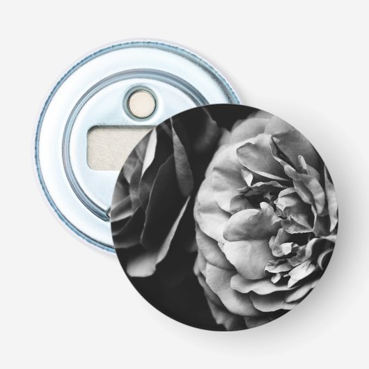 twee rozen button flesopener (Voorkant)