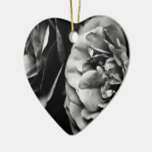 twee rozen keramisch ornament (Links)