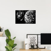 twee rozen poster (Thuiskantoor)