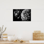 twee rozen poster (Keuken)