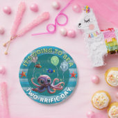 Twee-rrifische Dag Papieren Bord (Feest)