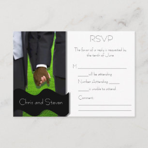 Twee RSVP (Bi-Racial)-wedstrijdwedstrijden voor aa Kaartje