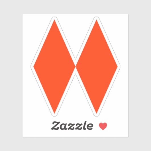 Twee ruiten sticker (Vel)