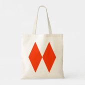 Twee ruiten tote bag (Achterkant)