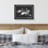 Twee ruiters canvas afdruk (Insitu (Slaapkamer))