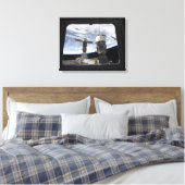 Twee Russische ruimtevaartuigen Canvas Afdruk (Insitu (Slaapkamer))