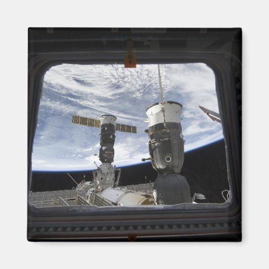 Twee Russische ruimtevaartuigen Magneet (Voorkant)