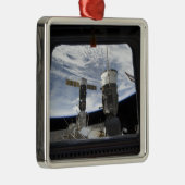 Twee Russische ruimtevaartuigen Metalen Ornament (Rechts)