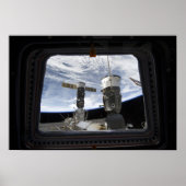 Twee Russische ruimtevaartuigen Poster (Voorkant)