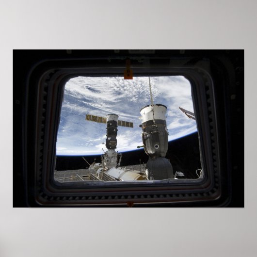 Twee Russische ruimtevaartuigen Poster (Voorkant)