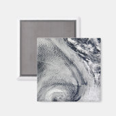 Twee S-vormige polarorkanen Magneet (Voorkant / Achterkant)