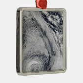 Twee S-vormige polarorkanen Metalen Ornament (Rechts)