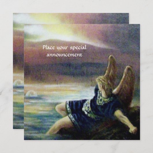 TWEE SAINT JOHN EN FALLEN ANGEL AANKONDIGING (Voorkant / Achterkant)