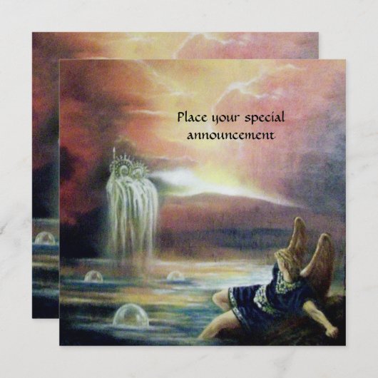 TWEE SAINT JOHN EN FALLEN ANGEL AANKONDIGING (Voorkant / Achterkant)