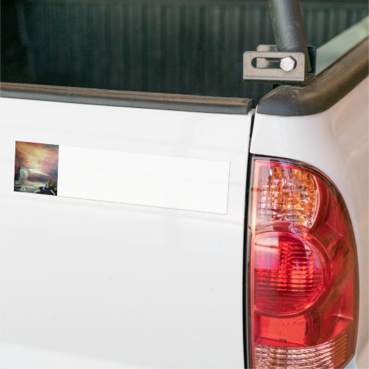 TWEE SAINT JOHN EN FALLEN ANGEL BUMPERSTICKER (Op Truck)