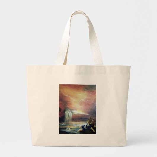 TWEE SAINT JOHN EN FALLEN ANGEL GROTE TOTE BAG (Voorkant)