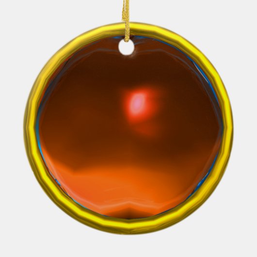 TWEE SAINT JOHN EN FALLEN ANGEL KERAMISCH ORNAMENT (Achterkant)