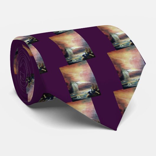 TWEE SAINT JOHN EN FALLEN ANGEL STROPDAS (Opgerold)