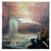 TWEE SAINT JOHN EN FALLEN ANGEL TEGELTJE (Voorkant)