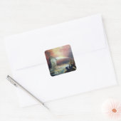 TWEE SAINT JOHN EN FALLEN ANGEL VIERKANTE STICKER (Envelop)