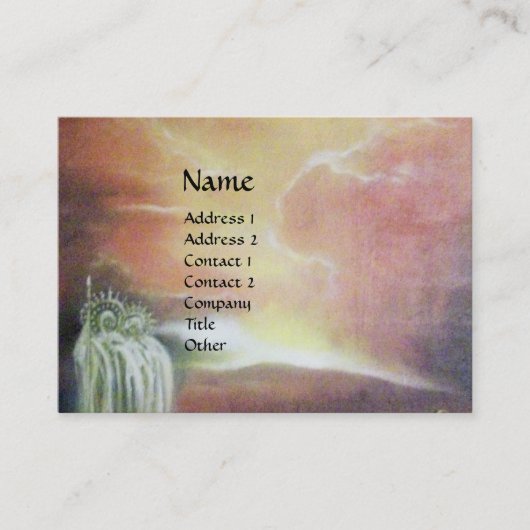 TWEE SAINT JOHN EN FALLEN ANGEL VISITEKAARTJE (Voorkant)