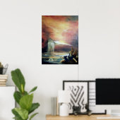 TWEE SAINT JOHN EN GEVALLEN ENGEL POSTER (Thuiskantoor)