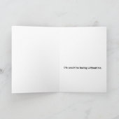 Twee samen Wenskaart Kaart (Binnen)