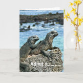 Twee samen Wenskaart Kaart (Gele Bloem)